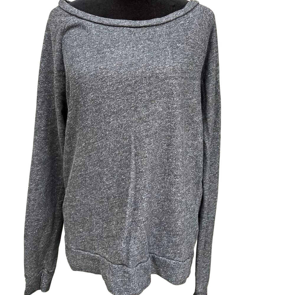 good hYOUman Sweatshirt, women's size M-L women’s gray crew neck long sleeve